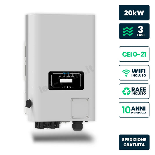 Inverter di stringa Deye SUN-20K-G04 20 kW trifase