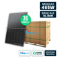 Bancale 36 moduli Trina Vertex S+ 465 W i-TOPCon Black Frame
