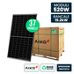 Bancale 37 moduli AIKO 520 W N-Type ABC Black Frame