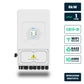 Inverter ibrido monofase Deye 6 kW WiFi CEI 0-21