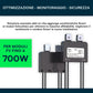 Ottimizzatore di Potenza Deye SUN-XL02-B 700 W con Monitoraggio di Modulo IP68