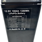 Batteria LiFePO4 12V 100Ah Litio Store LFP 100A BMS 1280Wh Serie Ultraslim