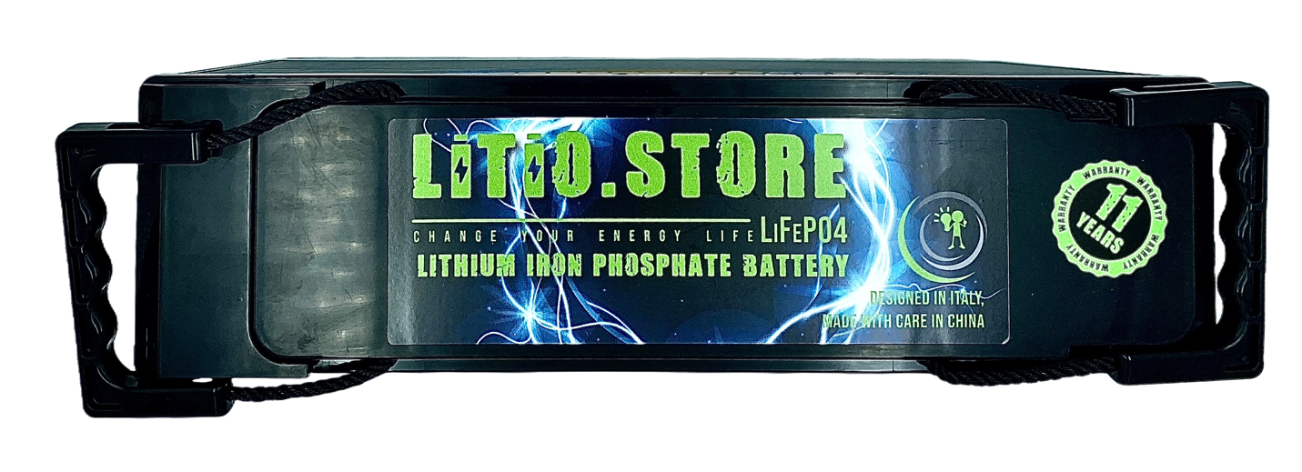 Batería LiFePO4 12V 100Ah Litio Store LFP 150A BMS 1280Wh Ultraslim