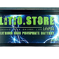 Battery LiFePO4 24V 50Ah Lithium Store LFP 50A BMS 1280Wh Ultraslim Series