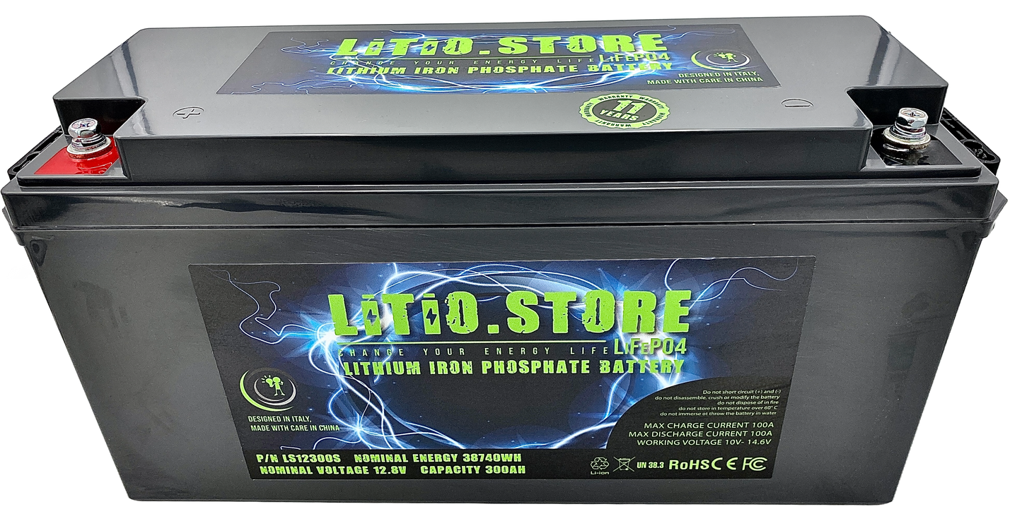 LiFePO4 baterie 12V 150Ah Lithium Store LFP 150A BMS 1920Wh 20-45 dní