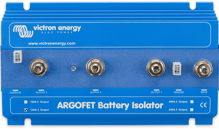 Victron Argofet 100-2 2 batterie 100A isolatore di batterie a bassa caduta