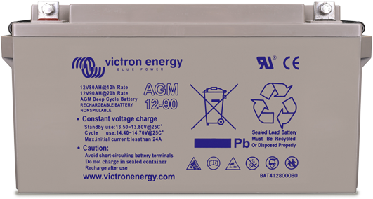 Batteria Victron 12V 110Ah AGM Deep Cycle M8 al piombo