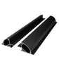 Supporto spoiler per pannello solare in alluminio e acciaio inox nero 55 cm HSA+ 55/S per camper e barche