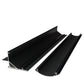 Supporto spoiler per pannello solare in alluminio e acciaio inox nero 55 cm HSA+ 55/S per camper e barche