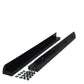 Supporto spoiler per pannello solare in ASA nero 53 cm set da 2 per camper, van e barche