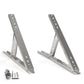 Supporto inclinabile per pannello solare in alluminio 15-45° fino a 78,5 cm HST90 per tetto piano e balcone