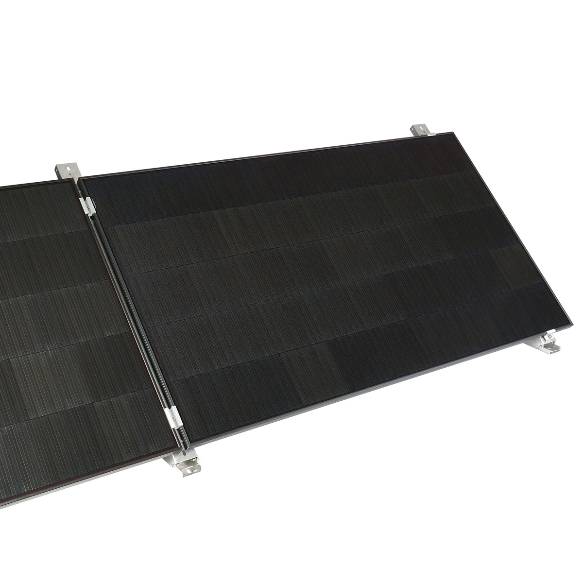 Supporto centrale di estensione per pannello solare in alluminio 15-45° fino a 78,5 cm HST90V per HST90