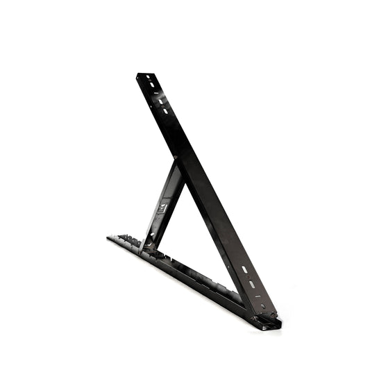 Supporto centrale di estensione per pannello solare in alluminio nero 15-45° fino a 114 cm HST120V per HST120