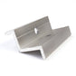 Morsetti terminali in alluminio 70 mm con viti set da 4 per supporto pannello solare HST