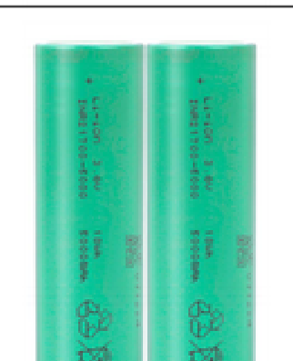 Celle Li-Ion 3.6V 5000mAh max 125A scarica 21700 EVE-50PL EVE originali ioni di litio
