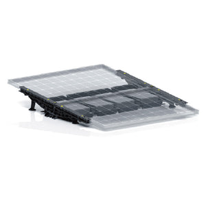 Kit di Fissaggio Sophia Hard per 2 Pannelli Fotovoltaici a Zavorra (Tetto Piano)