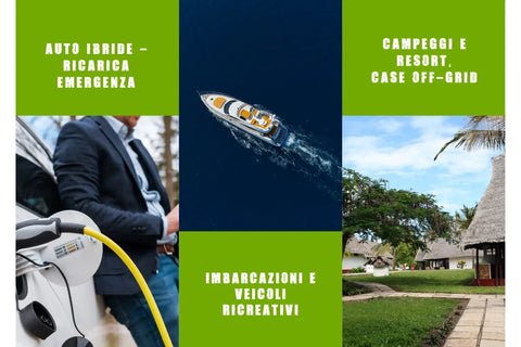 Power Station Litio Store G5000E - 5000W inverter - 10kWh batterie LiFePO4 - MPPT max 4500W pannelli solari 120-450V