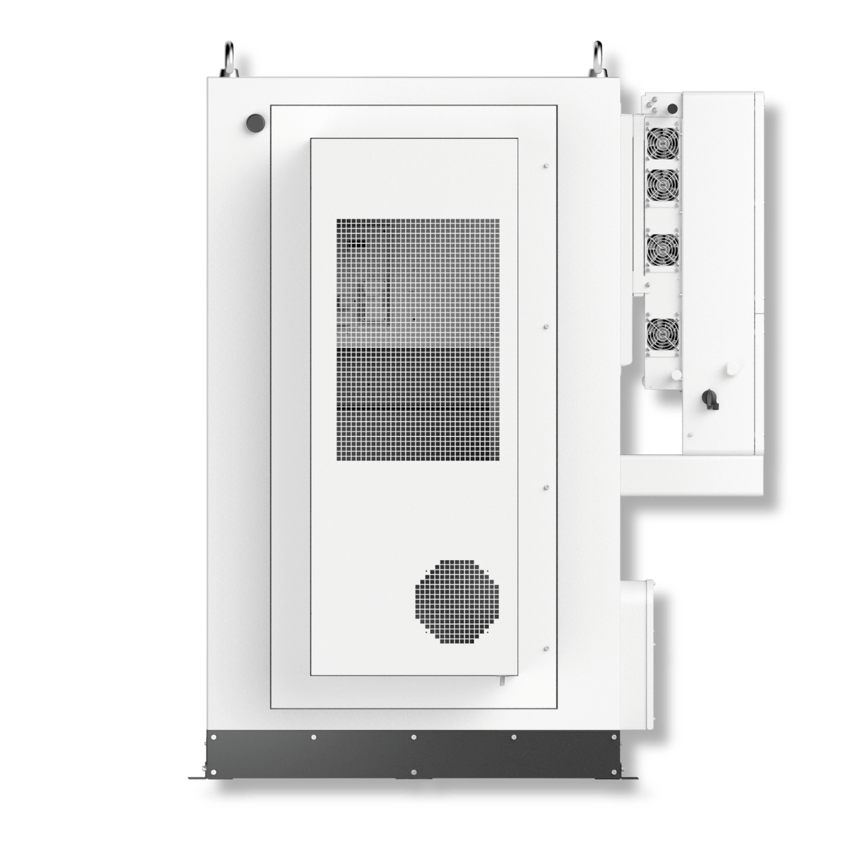 All-In-One Batteria 128kWh Inverter 50kW Trifase Solis Sistema BESS 400V IP54 con Estintore Interno per accumulo industria Off-Grid LS-BESS128050