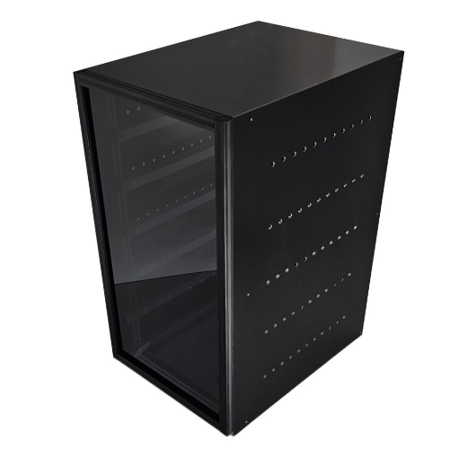 Armadio Batterie per 6 Pytes E-BOX 48100R Nero