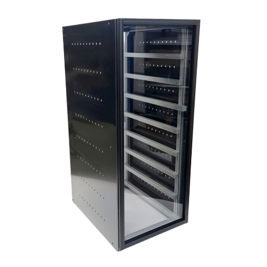 Armadio Batterie per 8 Pytes E-BOX 48100R Nero