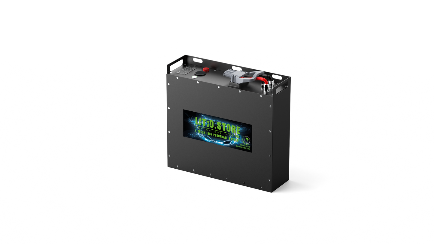 24V 210Ah LiFePO4 Batterie pour Chariot Élévateur 420A BMS 5376Wh 4G Série Chariot Élévateur Lithium Store