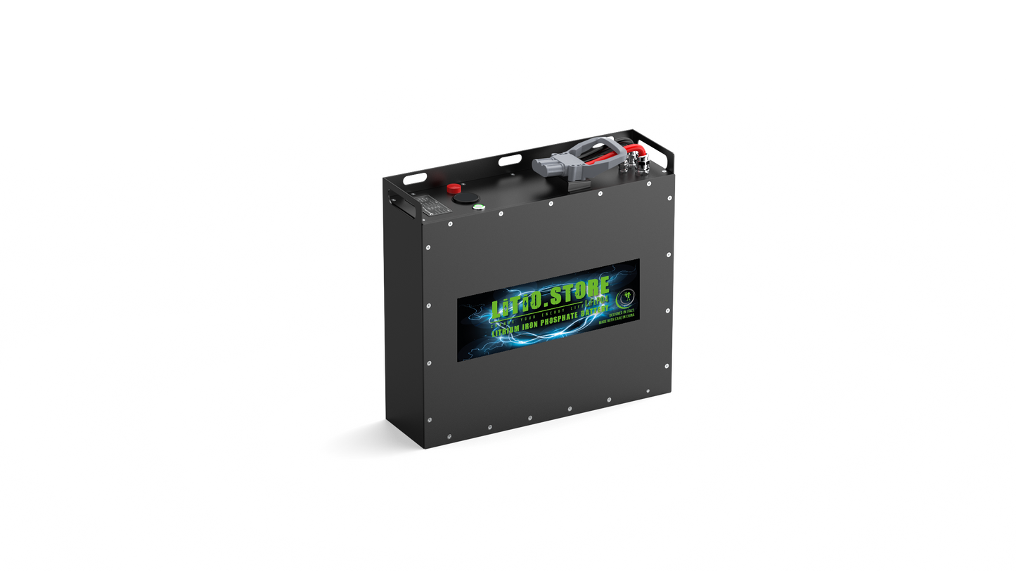 24V 210Ah LiFePO4 Batterie pour Chariot Élévateur 420A BMS 5376Wh 4G Série Chariot Élévateur Lithium Store