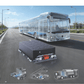 Batteria LiFePO4 614.4V 315Ah 193.5kWh per Camion Autobus Elettrici – 2S 3P personalizzabile litio ferro fosfato