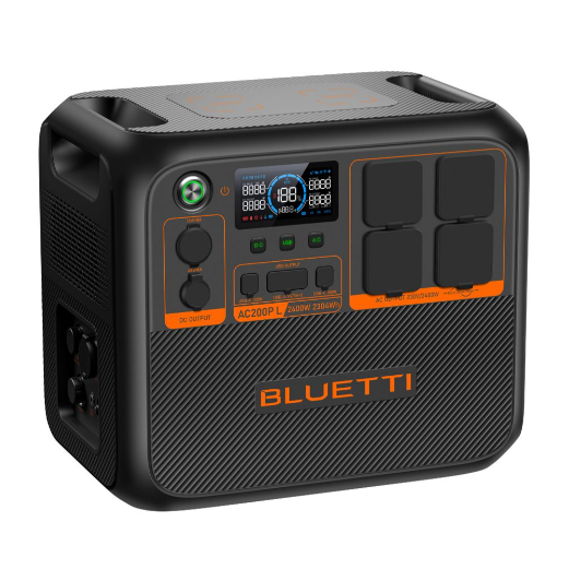 Power Station Bluetti AC200PL 2304Wh 2400W LiFePO4 UPS Espandibile