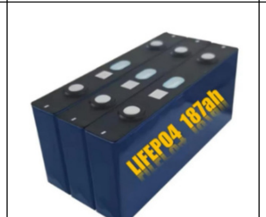 Celle LiFePO4 3.2V 187Ah max 8C scarica 3.2V 187Ah CALB originali litio ferro fosfato
