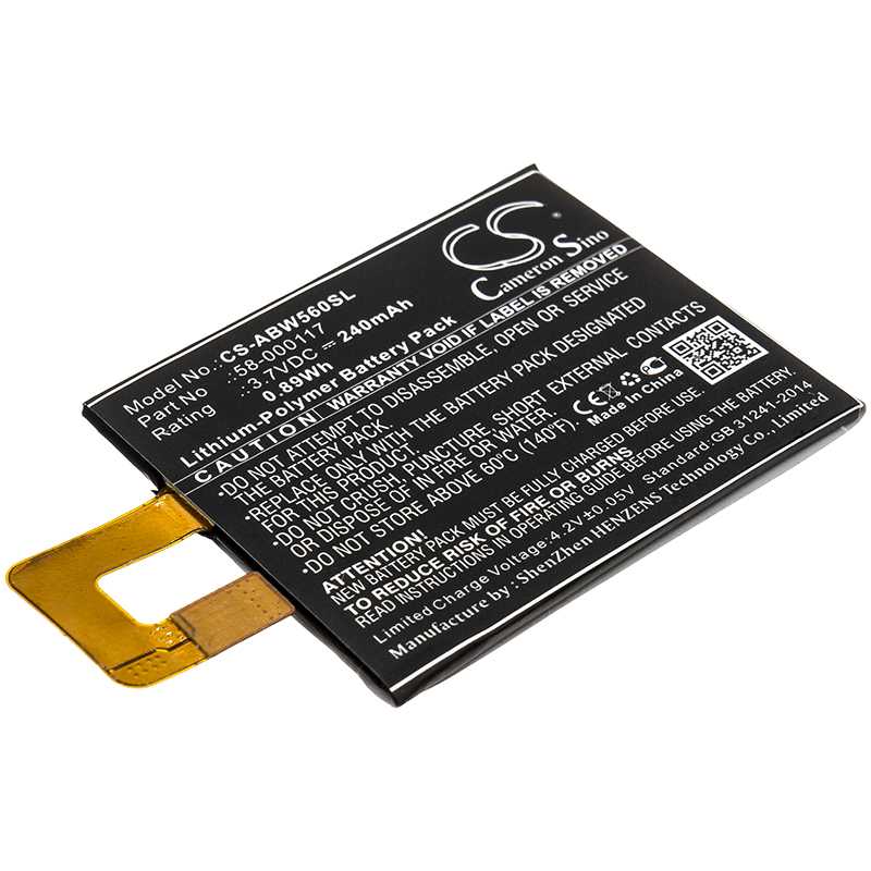 Batteria Li-Polymer 3.8V 3500mAh - CS-ABD003XL