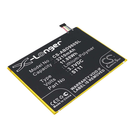Batteria Li-Polymer 3.7V 5700mAh - CS-ACB320SL