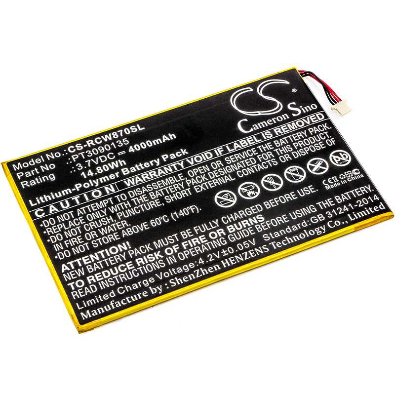Batteria Li-Polymer 3.8V 4500mAh - CS-ACB850SL