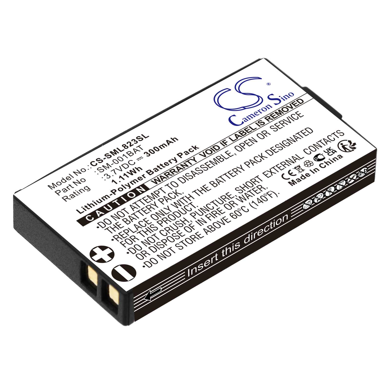 Batteria Li-Polymer 3.7V 700mAh - CS-AKN700SL