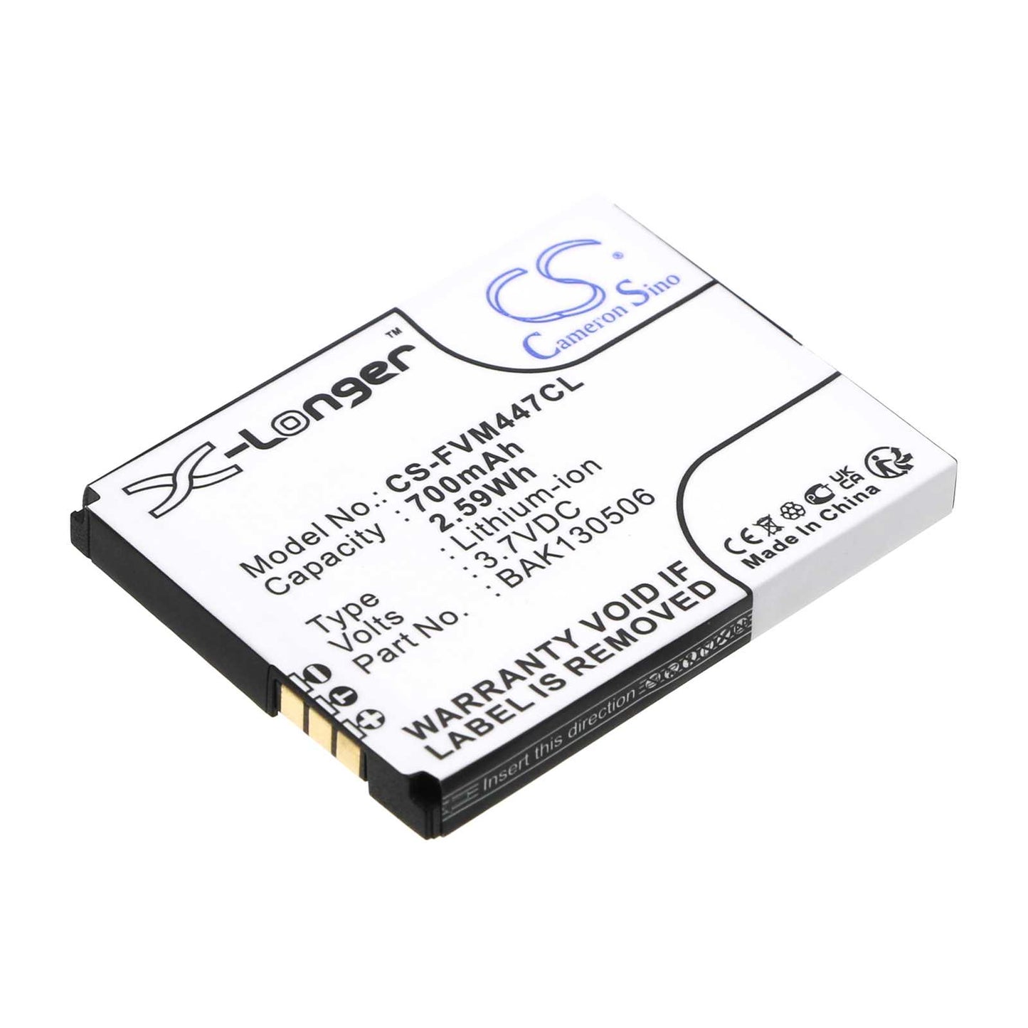Batteria Ni-MH 1.2V 2000mAh - CS-ALM406CL