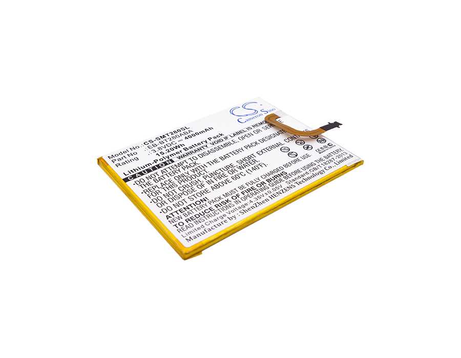 Batteria Li-Polymer 3.8V 5000mAh - CS-AUM103SL