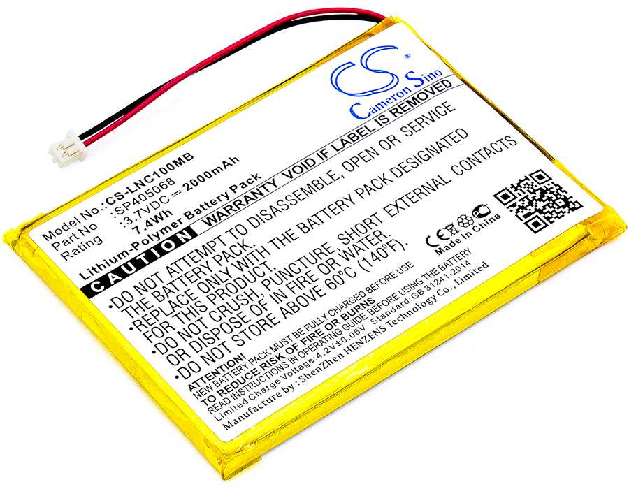 Batteria Li-Polymer 3.7V 1100mAh - CS-BBC570MB