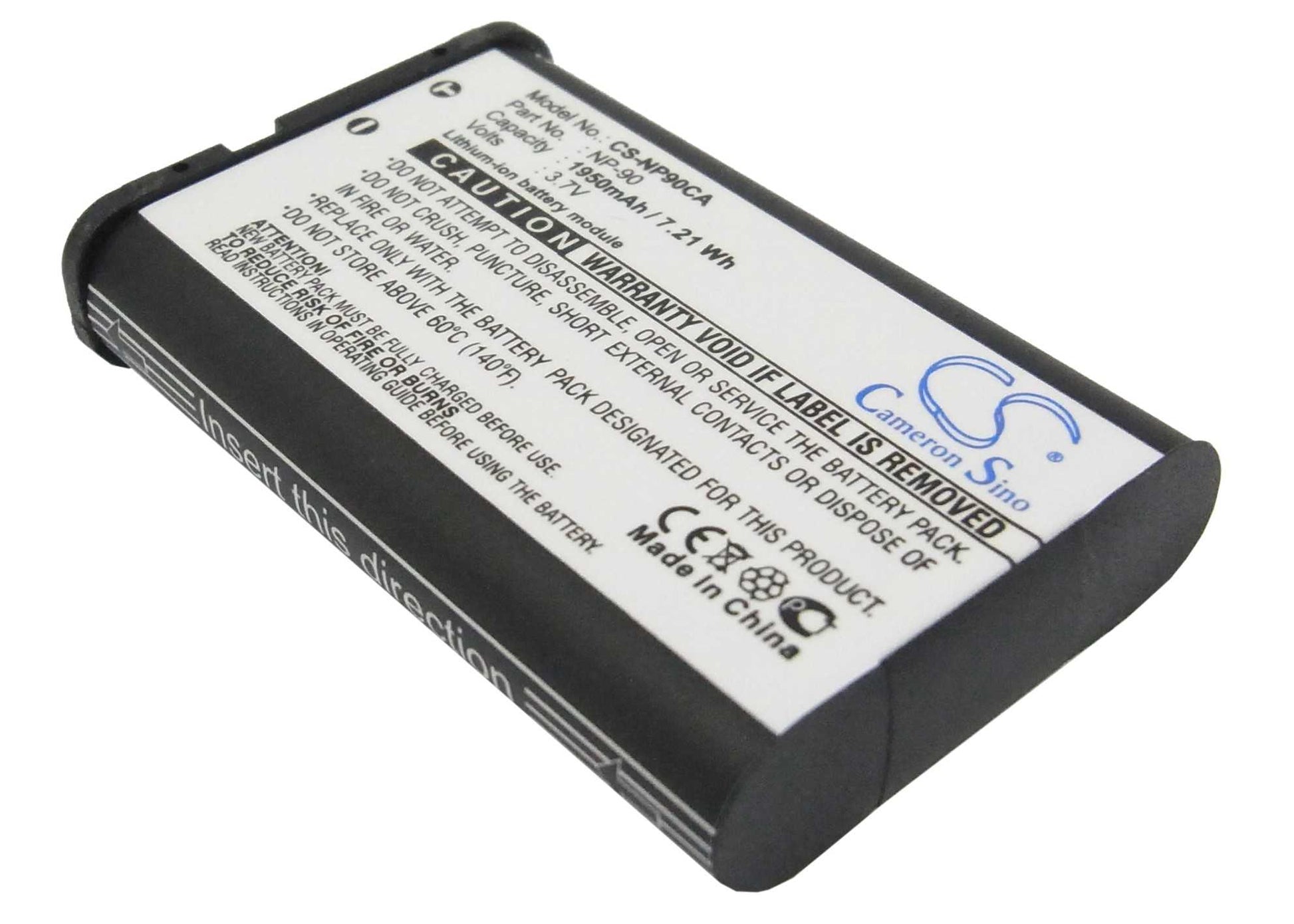 Batteria Li-ion 3.7V 1000mAh - CS-BH125C