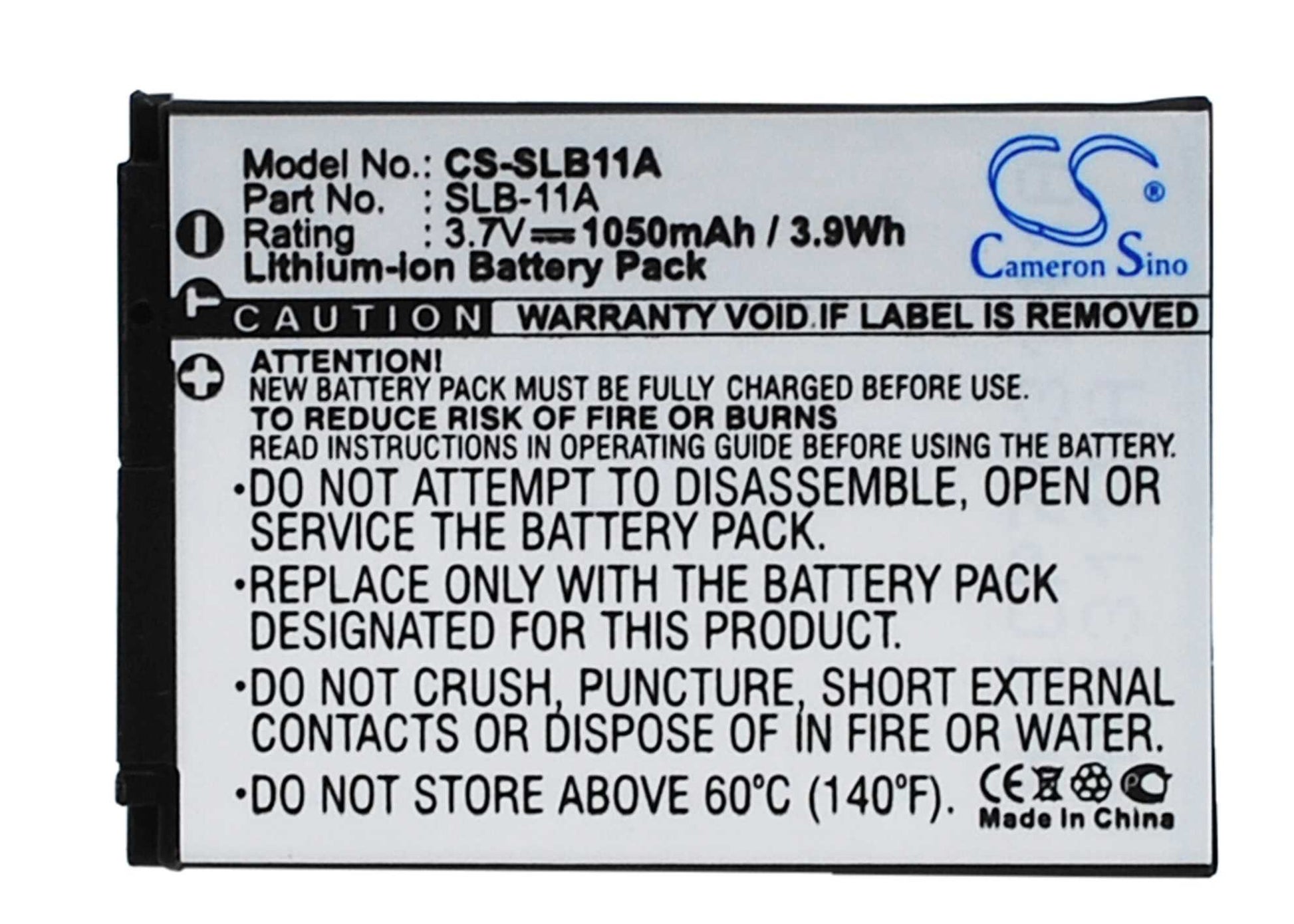 Batteria Li-ion 3.7V 1300mAh - CS-BH130LB
