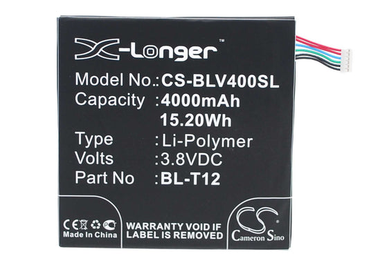 Batteria Li-Polymer 3.7V 4200mAh - CS-BLV490SL