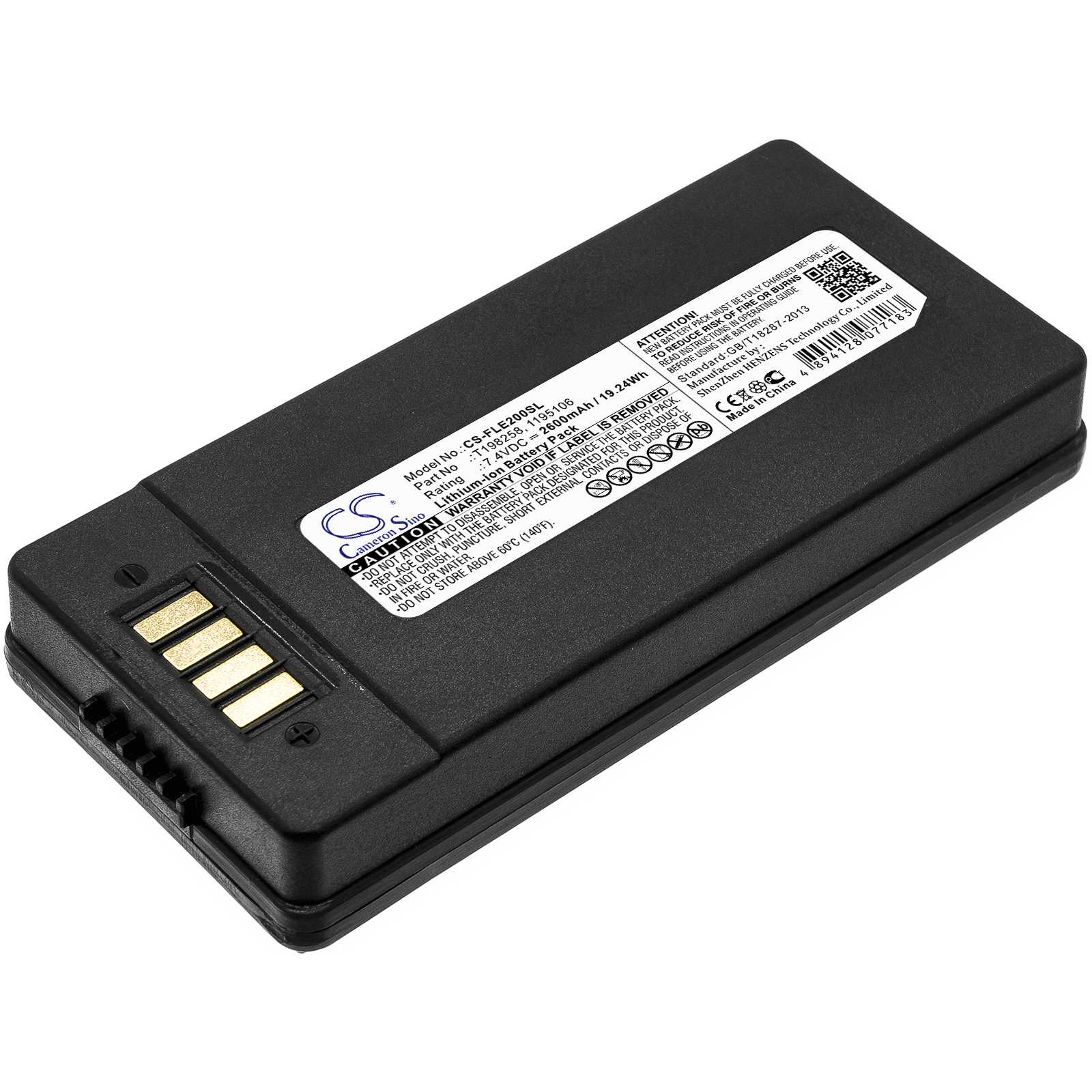 Batteria Ni-MH 9.6V 2000mAh - CS-BZT3MD