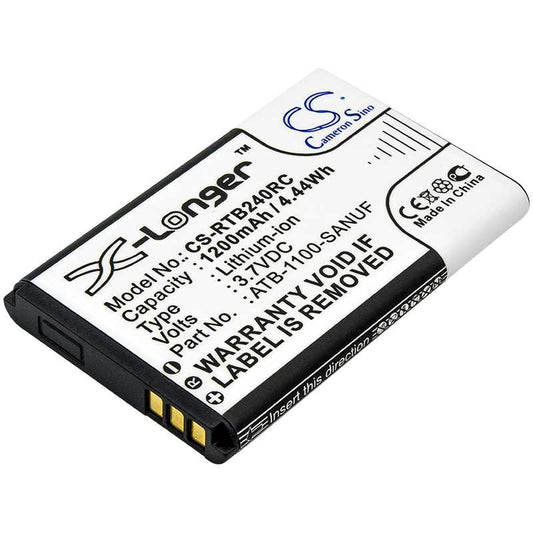 Batteria Li-ion 3.7V 1700mAh - CS-CRT400RC