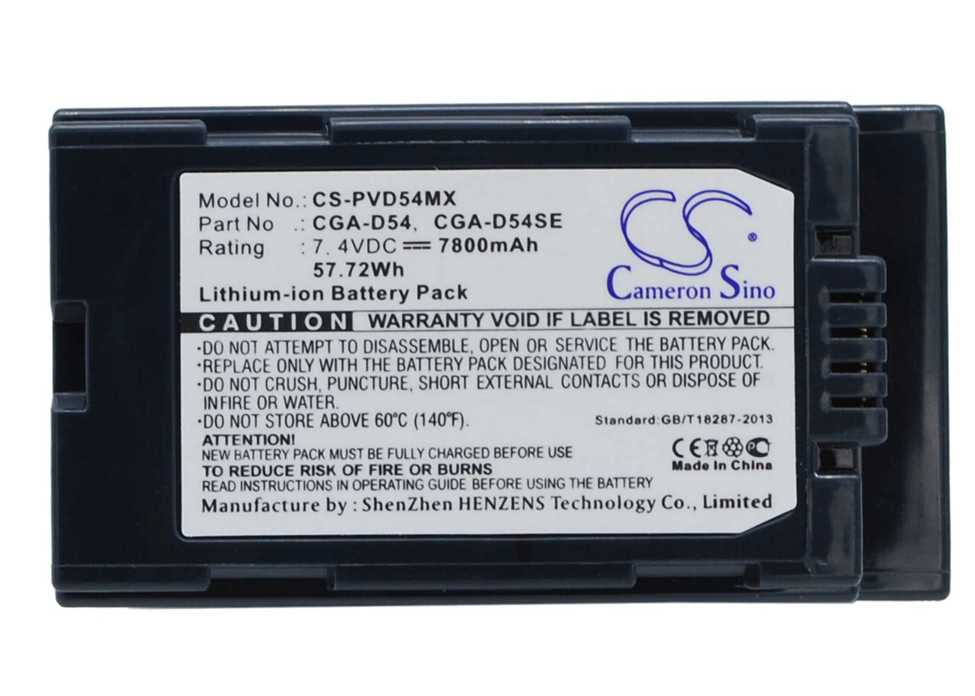 Batteria Li-ion 3.7V 1050mAh - CS-CZR50MC