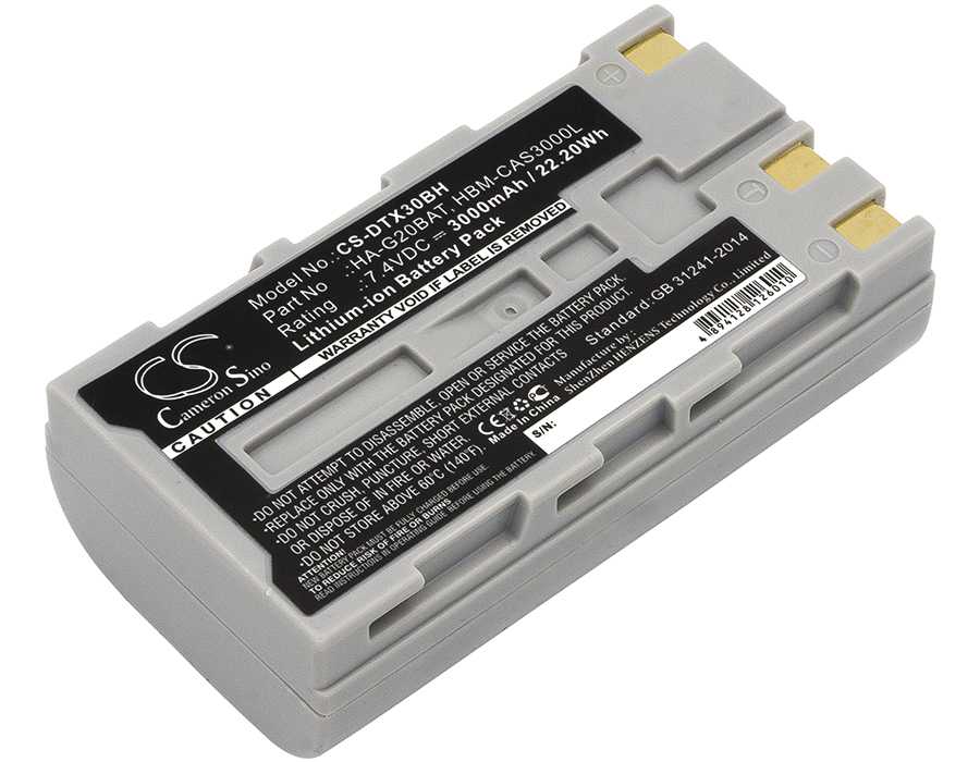 Batteria Li-ion 7.4V 2600mAh - CS-DAK944BL