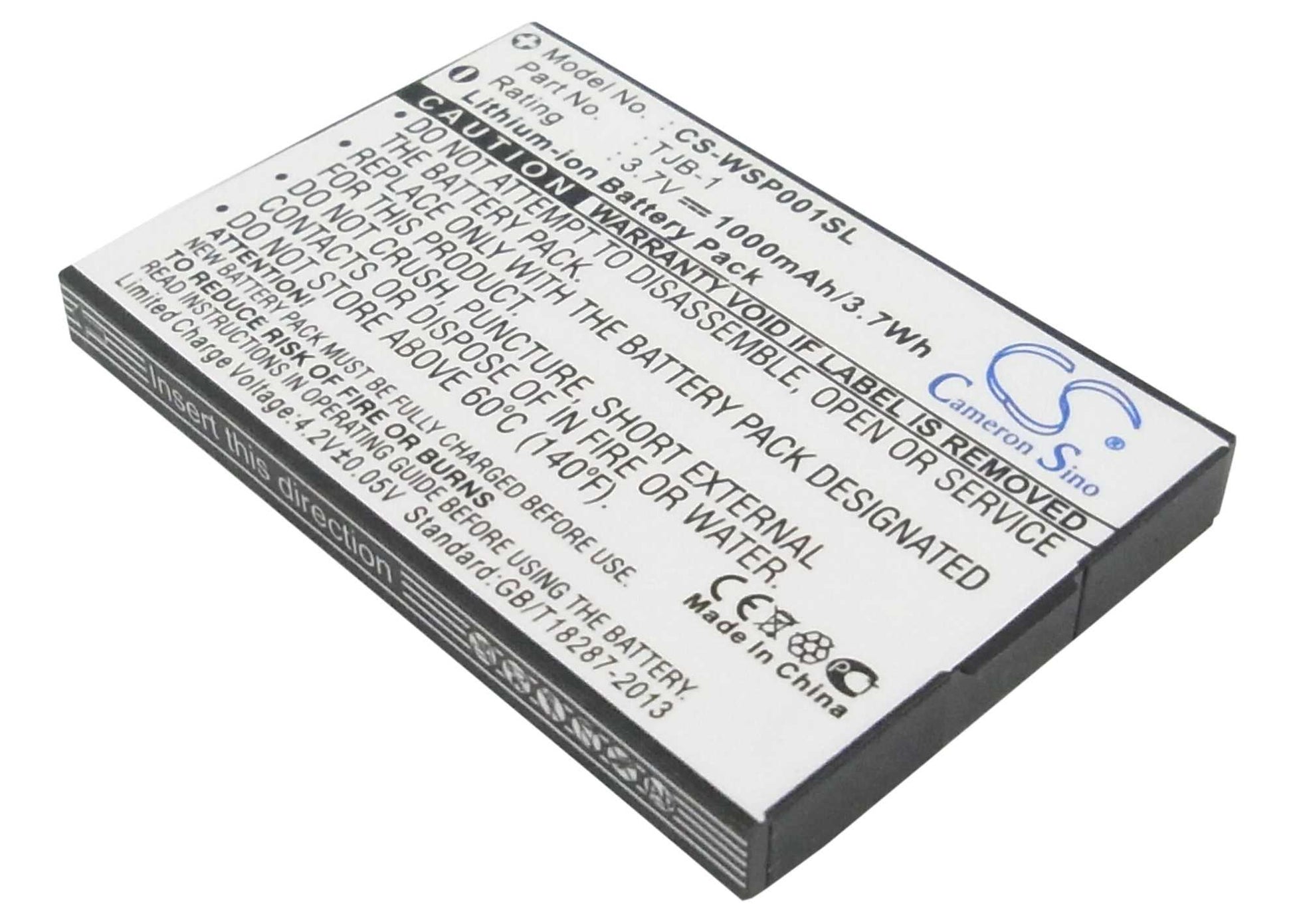 Batteria Li-ion 3.7V 1050mAh - CS-DEP326SL