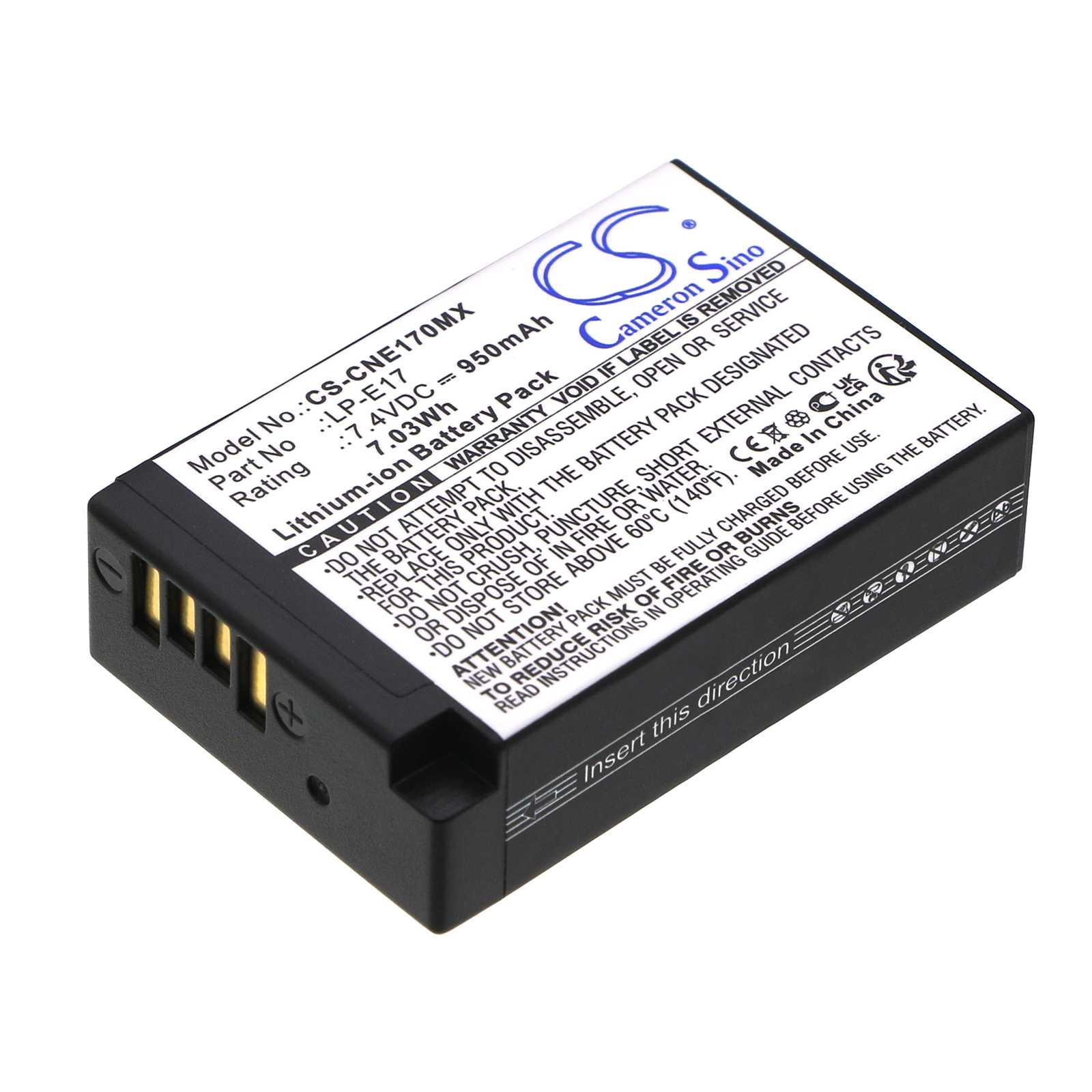 Batteria Li-Polymer 11.1V 1100mAh - CS-DHB001MC