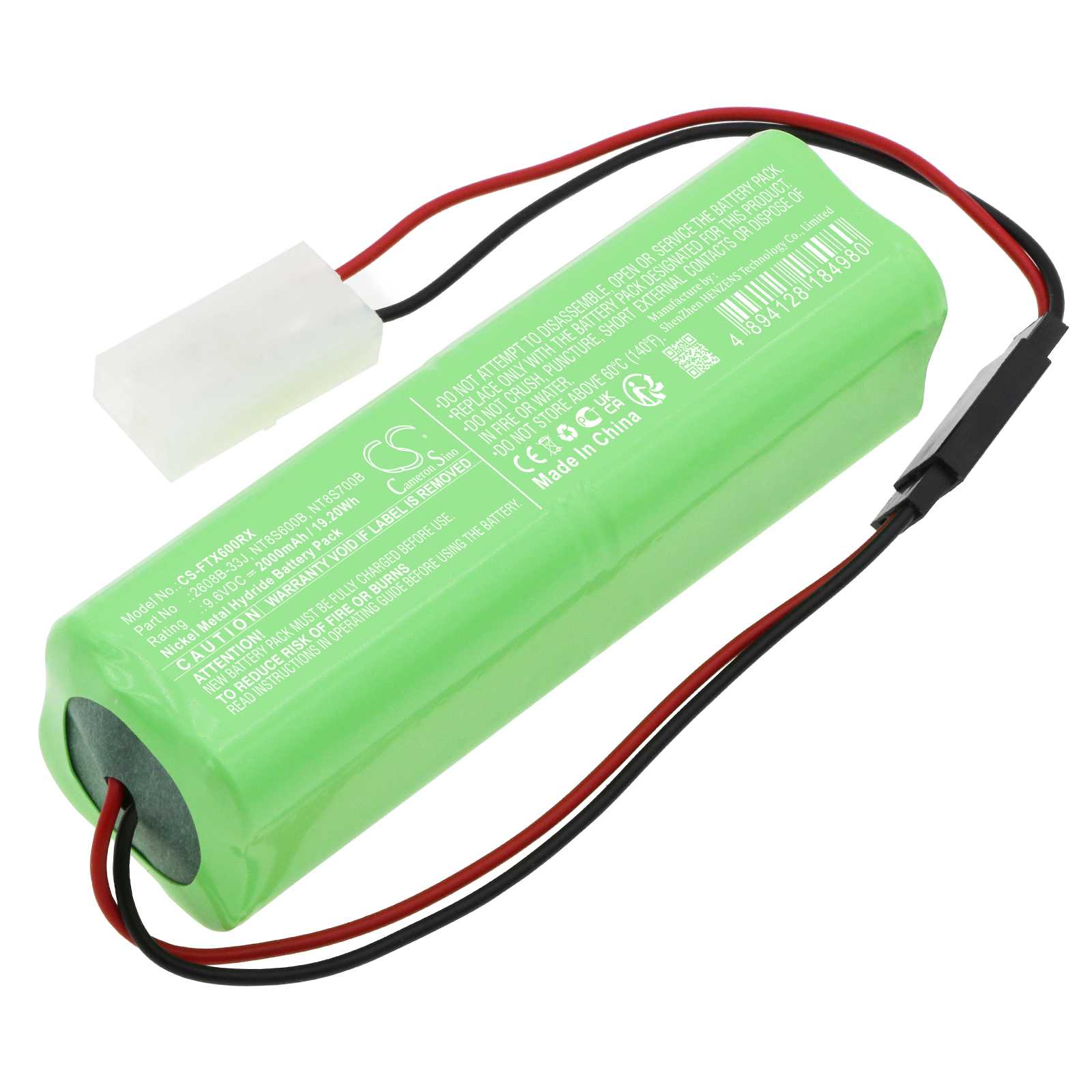 Batteria  7.4V
Discharge  - CS-DWB400RC