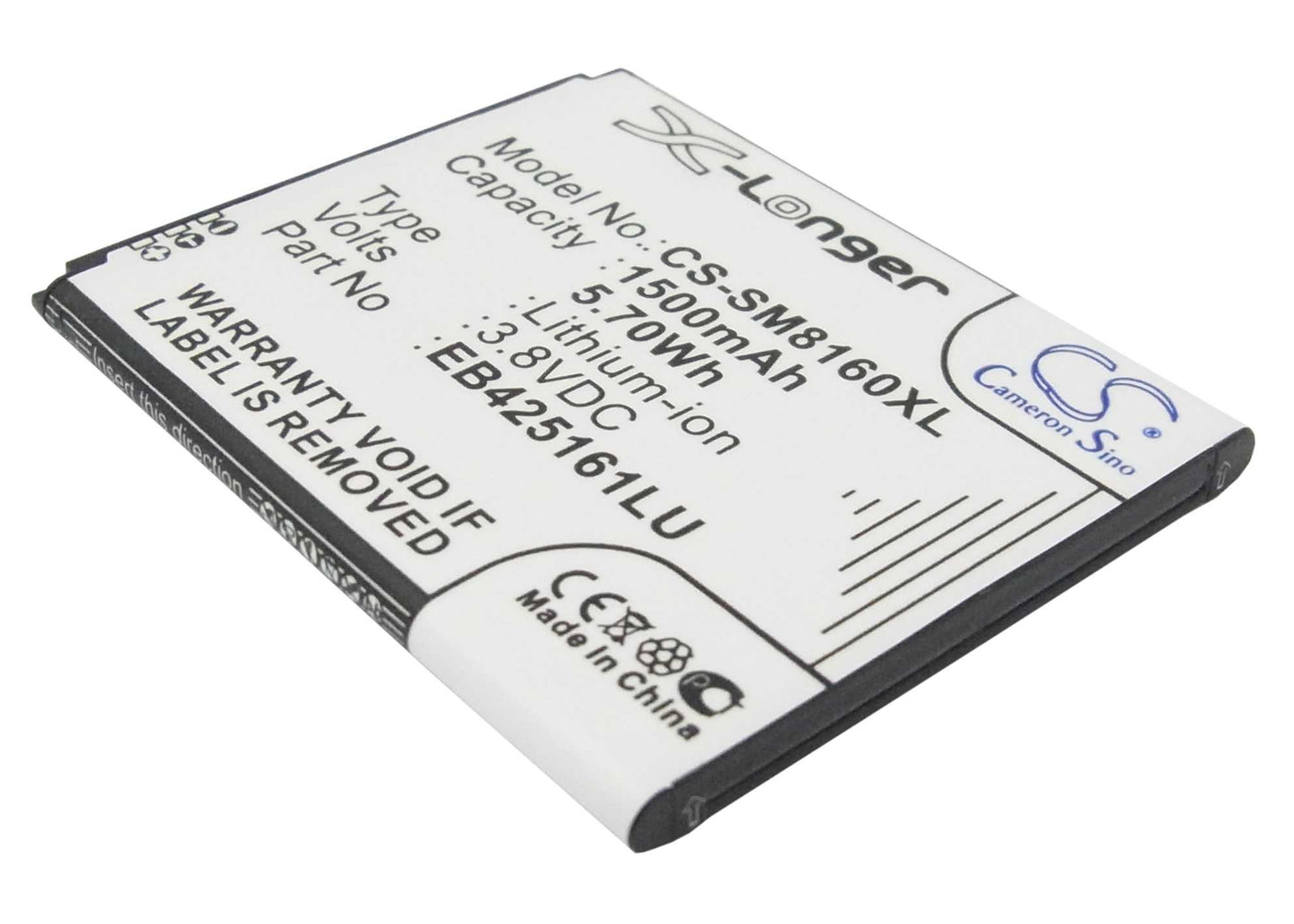Batteria Li-ion 3.7V 800mAh - CS-EAF100SL