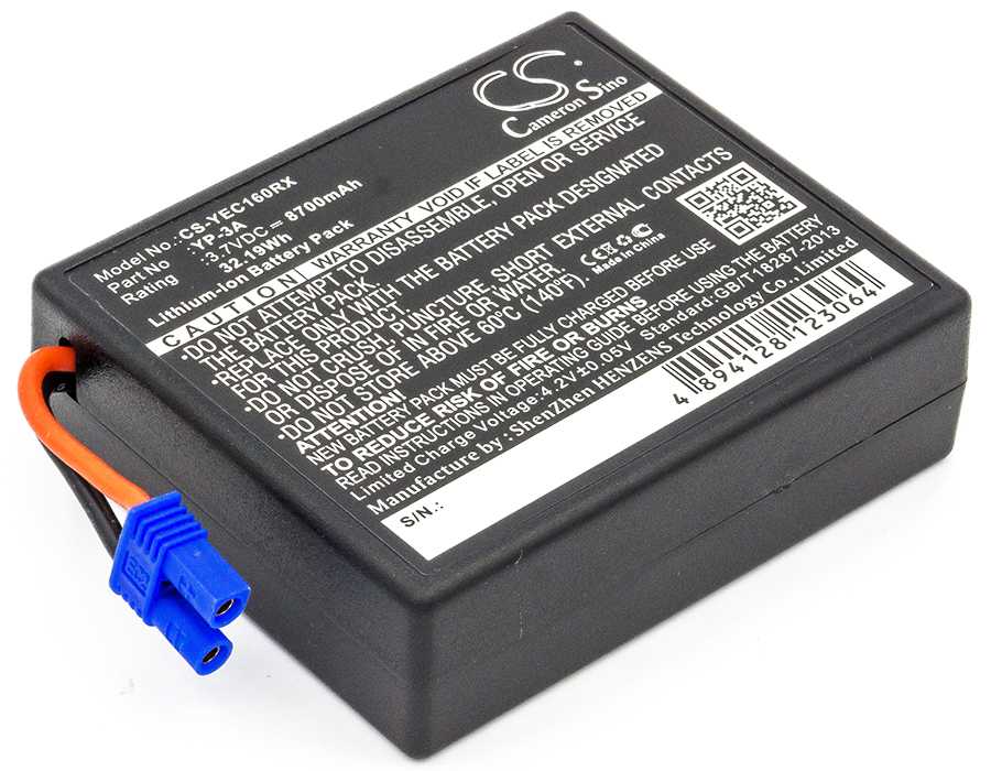 Batteria Li-SOCl2 3.6V 400mAh - CS-EF651615