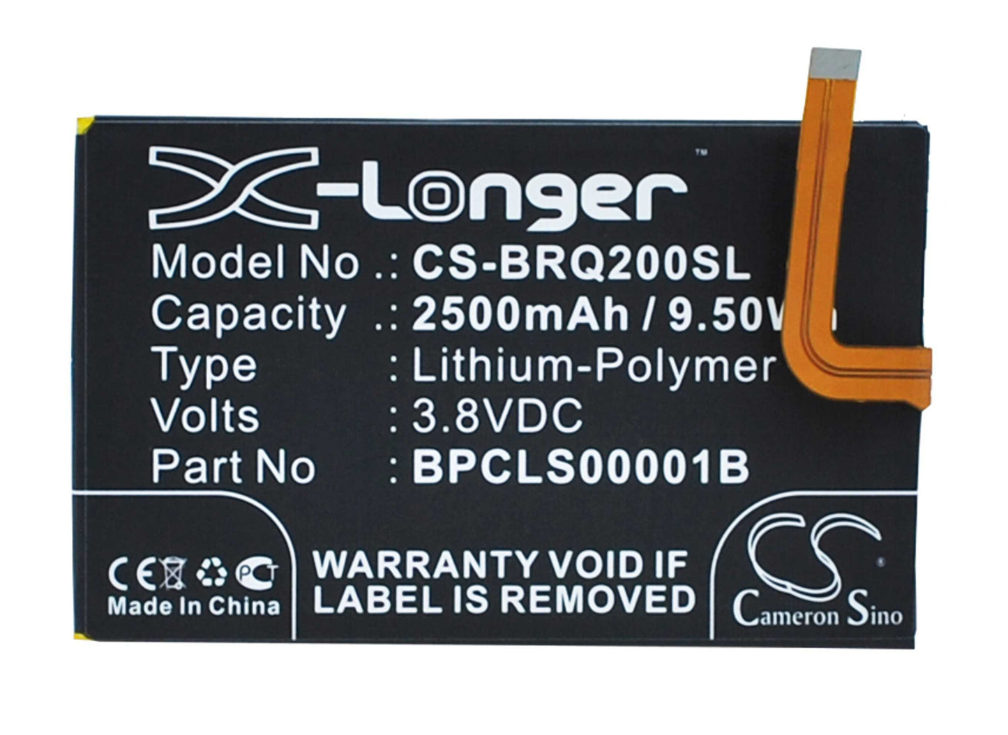 Batteria Li-Polymer 3.8V 2300mAh - CS-ERE400SL