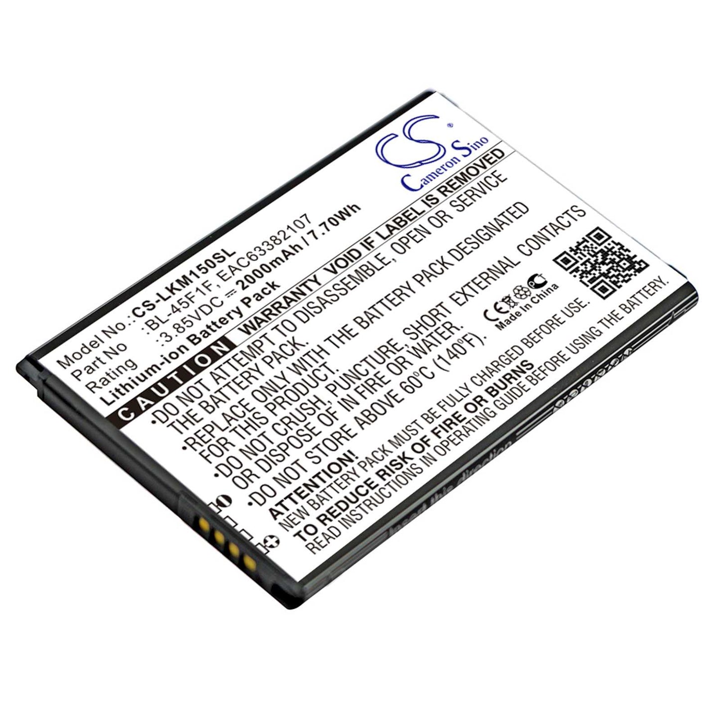Batteria Li-Polymer 3.8V 2300mAh - CS-ERF315XL